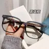 Óculos de Leitura com Armação Grande Anti Luz Azul Óculos de Leitura Modernos Ferramenta Mágica Sem Maquiagem para Homens e Mulheres Óculos Lisos Óculos Modernos Anti Luz Azul para Homens