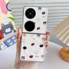 Adequado para Huawei Pocket2 Suporte Magnético Capa de Celular Novaflip Pet Fofo Moda Purax Capa Protetora Elegante