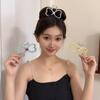 Clip de Garra de Moño con Pedrería Estilo Coreano Pinza para el Cabello de Princesa Clip para el Cabello de Disco Clip de Tiburón para el Cabello Parte Trasera Clip para el Cabello de la Cabeza Accesorios para el Cabello de Niña Tocado