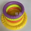 Juguete de Pelota para Mascotas EVA Perro Frisbee Flotante Entrenamiento Anillo de Tracción para Perro Bola para Mascotas Resistente a Mordeduras Molar Bola con Cuerda