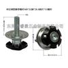 M8*15Mm Flor de Ciruelo Metralla Sin Soldadura Tubo Tapón Interior Hebilla Tuerca Tuerca de Sujeción Estrella con Tornillo