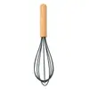 Mango de Madera Espátula de Silicona Cuchara de Cocina Utensilios de Cocina Juego de 11 Piezas Cubo de Almacenamiento Utensilios de Cocina Utensilios de Cocina de Silicona 12 Piezas