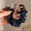Estilo suave liga para el cabello de intestino grueso para mujeres liga para el cabello cuerda para el cabello banda elástica liga para el cabello moño flor para el cabello accesorios para el cabello accesorios para el cabello 2026 nuevo estilo