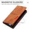 Para Google Pixel 8pro 8 Dream Capa de Celular Flip Magnética com Porta-Cartões Pixel 7 Capa de Celular de Cor Sólida