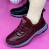 2025 Nuevos Zapatos de Algodón de Invierno para Mujer Forrados de Felpa Cálidos Zapatos de Madre para Mediana Edad y Adultos Mayores Suela Gruesa Antideslizantes Impermeables Zapatos para Caminar Botas de Nieve