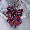 Gravata Borboleta JK Japonesa Uniforme de Estudante Feminino Camisa Gola Pequena Flor Estilo College Uniforme de Marinheiro Laço Versátil Vermelho Azul