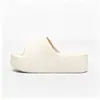 Novas Pantufas de Solado Grosso para Mulheres, Antiderrapantes, Verão, Simples, Externas, Resistentes a Odores, Modernas, Confortáveis, Casa, Simples, Sandálias de Salto Alto