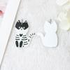 Impresión acrílica Halloween Fantasma calavera calabaza teléfono DIY resina accesorios aretes collar material