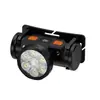 Linterna frontal LED de doble fuente de luz con iluminación potente, recargable, duración de batería ultralarga, diseñada para la pesca nocturna y con puerto de carga Tipo-C