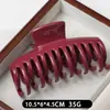 Pasador de Plástico Silicona Suave Clip Grande para la Parte Posterior de la Cabeza Clip para Cola de Caballo Accesorios para el Cabello Pinza Grande Simple para Adultos