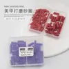 Eje de Anillo de Lijado para Pulir Uñas Mini para Eliminación de Uñas, Eje de Acero Inoxidable para Grabado y Esmerilado, Eje de Anillo de Lijado Colorido Resistente al Desgaste