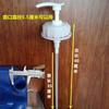 Cabeça de bomba de acumulador de plástico empilhamento de tubo de sucção de óleo de tubo de sucção de óleo químico bomba de óleo de plástico manual atacado
