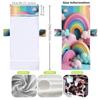Funda para silla de playa transfronteriza funda para silla de playa de microfibra impresión digital 3D arcoíris se puede pedir