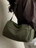 Versão Coreana da Nova Bolsa Tote Ins Trendyy de Aparência Sofisticada para Mulheres, Casual, Simples, Leve, Bolsa Transversal Grande para o Dia a Dia