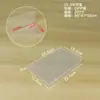 Caja de Almacenamiento Transparente Rectangular para Herramientas de Pesca, Papelería, Piezas de Teléfono Móvil, Caja de Plástico PP, Caja de Empaque de Plástico para Mascarillas