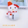 Juguete de Peluche Creativo de Gato de Dibujos Animados Muñeco de Nieve Adorno Colgante Chirriante Lindo Gatito Negro Colgante para Mochila