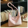 Bolsa Tote Grande de Tela Compuesta con Estampado de Cielo Estrellado Estilo Perezoso, Nueva Tendencia Dulce de Primavera 2026 para Mujer