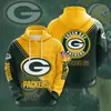 Moda Caliente Transfronteriza Sudadera 3D para Hombre Estampado del Super Bowl Americano Sudadera Urbana para Hombre Otoño e Invierno Sudadera