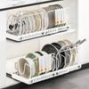 ¡Guau!, Estante de Almacenamiento Personalizado para Ollas, Estante de Cocina Horizontal Extensible, Almacenamiento de Gabinete de Encimera para Tapas de Ollas y Soportes para Ollas