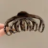 Pinza para el pelo de verano estilo ins con bloques de color para mujer, pasador lindo de lunares japoneses para niña, pinza de tiburón grande para recogidos.