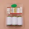 Caja de Costura Doméstica Práctica Set de Agujas e Hilo para Coser Bolsa de Costura Portátil para Estudiantes Caja de Almacenamiento de Buena Calidad Costura y Costura