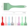 Pincel de óleo de silicone integrado pincel de churrasco ferramenta de panificação pincel de tempero pincel de molho alargado resistente a altas temperaturas fábrica em estoque atacado