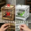 Jaula Grande para Pájaros Lovebirds, Cacatúas, Periquitos, Pájaros Perla Ecológicos, Loros, Nuevos Suministros para Mascotas