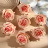 X 7cm Cabeça de Flor de Rosa Grande Artificial Retrô Flor de Seda Estilo Antigo Acessório de Cabelo DIY Acessórios de Flores Artificiais para Casamento Arte Floral