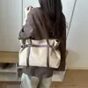 Bolso de Mano Versátil Estilo Coreano para Viajes Diarios para Mujeres 2026 Nuevo Gran Capacidad Colorido de Bloques Patchwork Bolso de Hombro Único para Mujer