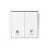 Placa Grande Transfronteriza Estilo Europeo 80mm Eu Estándar Europeo Estilo Alemán Francés Ruso Carga Rápida USB Interruptor Rojo y Verde Enchufe Multifunción