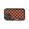Suporte Giratório para Celular de Carro em PVC Xadrez com Tapete Antiderrapante e Placa de Estacionamento, Suporte Multifuncional para Painel Compatível com Todos os Modelos de Carro