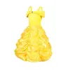 Vestido de princesa campana nuevo de Navidad Vestido de princesa de la Bella y la Bestia Ropa de comercio exterior para niñas Una generación de cabello