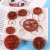 Acessórios de relógio de engrenagem mecânica DIY molde de silicone chave cadeado de amor molde de silicone de gota de cristal