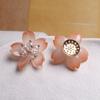 Ropa china de hadas antigua flores de cristal diy tejido a mano horquilla con cuentas accesorios para el cabello material para aretes al por mayor