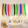 Cenário de Volta às Aulas Sala de Aula Longo Espiral Colorido Balões Festa de Primeiro Aniversário para Bebês e Crianças Decoração