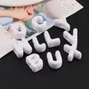 Cuentas con agujero grande de letras inglesas, pulseras de cuentas hechas a mano para DIY, llaveros, cadenas colgantes, accesorios, colgantes de letras