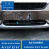Adequado para 17 Honda Crown Road modificação aço inoxidável frente meio rede inferior faixa decorativa faixa brilhante Crown Road modificação especial