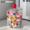 Pote de Exibição Fofo para Armazenamento de Bonecas, Blocos de Montar, Brinquedos de Tartaruga, Enfeites de Pote Selado, Suporte de Exibição Transparente, Caixa à Prova de Poeira