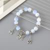 Pulsera Azul Estilo Caliente Súper Valor Estilo Océano Fresco Ins Versátil Elegante Cola de Pez Palacio Pulsera Estudiante Regalo