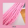 Contas Cilíndricas de Argila Macia DIY Contas Coloridas Fofas de Desenho Animado Pulseira Colar Brincos Contas Soltas Coloridas Misturadas Acessórios Feitos à Mão