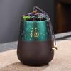 Juego de Té Perezoso XYT traje Hogar Té Arena Púrpura Automático Juego de Tazas de Té Kung Fu Anti-escaldaduras Bebida