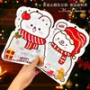Bolsas de Embalaje Navideñas Nuevas 2026, Forma Especial de Papá Noel, Árbol de Navidad, Manzana, Muñeco de Nieve, Caramelo, Snacks, De Pie y Auto-sellantes