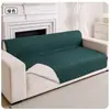 Tecido escovado ultrassônico integrado almofada de sofá estilo luxo leve simples almofada de assento de sofá fileira reta tecido de capa antiderrapante fixo