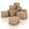 Caixa de Embalagem Quadrada Ondulada Caixa de Envio para Embalagem Caixa de Papel para Logística de E-Commerce Caixas Onduladas Coloridas para Pequenas Quantidades Personalização