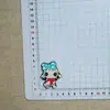 Parches populares de acrílico de dibujos animados para manualidades, pegamento de crema, pinzas para el cabello, imanes para refrigerador, llaveros, zuecos, fundas para teléfono