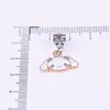 Haima conejo concha gato aleación accesorios de goteo pulsera pendientes collar colgante DIY joyería venta al por mayor
