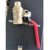 Válvula de Esfera da Bomba Pulverizadora 1/2 Cobre Chave 4 para 2 Rosca Grossa Quarto 20 para 14mm Rosca Externa