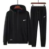 Traje casual para hombre 2024 primavera nuevo chaqueta con capucha pantalones suéter traje de tres piezas marca de moda ropa deportiva ropa para hombre