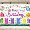 Amazon Fondo de Cumpleaños Temático de Esponja Amarilla de Dibujos Animados Banner Feliz Cumpleaños para Niña Suministros de Decoración de Cumpleaños