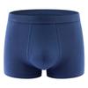Nuevos bóxers antibacterianos de algodón puro RC sin costuras para hombre, bóxers de moda de color sólido de cintura media y talla grande